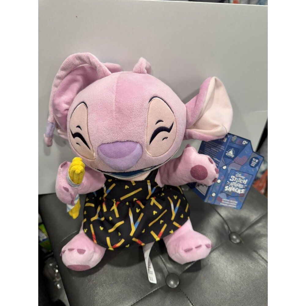 Disney Stitch Angel Attacks Snacks CHURRO Plush October Limited Release Nee RP1
